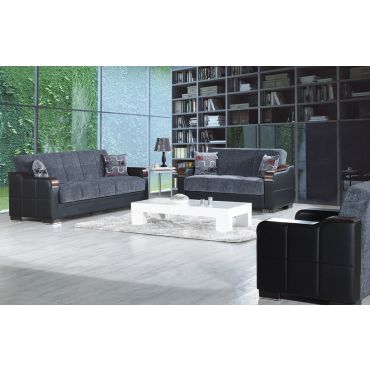 Metropol Grey Sofa Collection