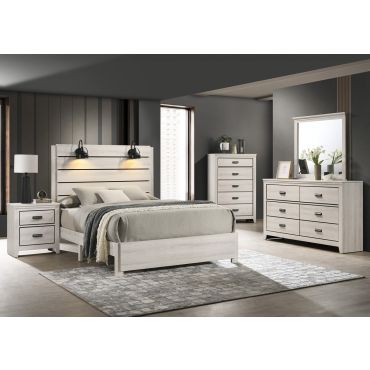 Miguel Industrial Style Bedroom Collection