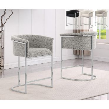 Modbury Boucle Counter Height Chairs