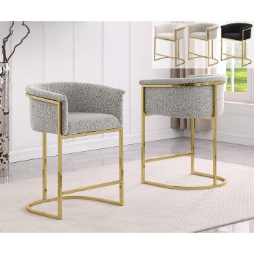 Modbury Gold Counter Height Chairs