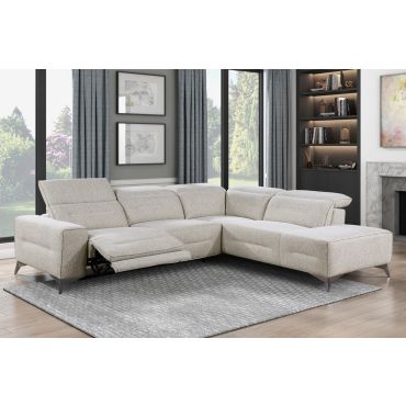 Monty Modern Power Recliner Sectional