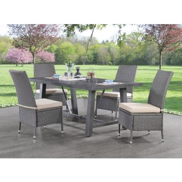 Morrilton Outdoor Dining Table Set