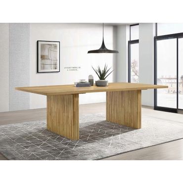 Muller Natural Finish Dining Table 94-Inch