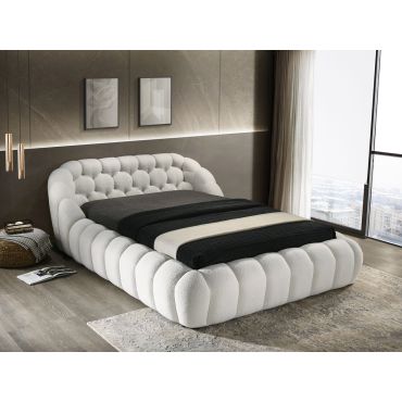 Norveg Modern Platform Bed White 