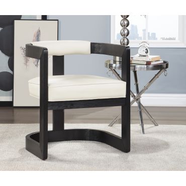 Ogden Black Wood Dining Chair