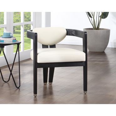 Orem Black Wood Dining Chair