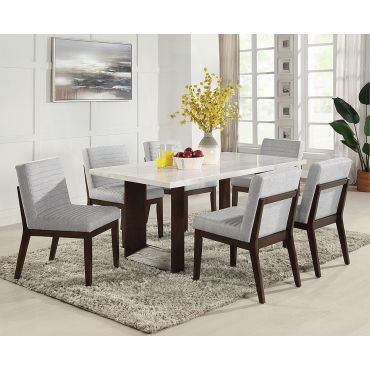 Pittston 7-Piece Dining Table Set