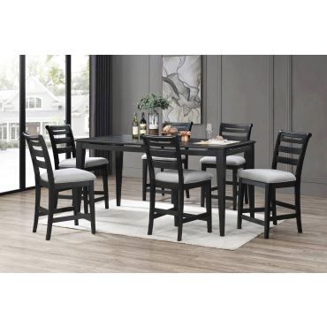 Plano 7-Piece Counter Height Dining Set