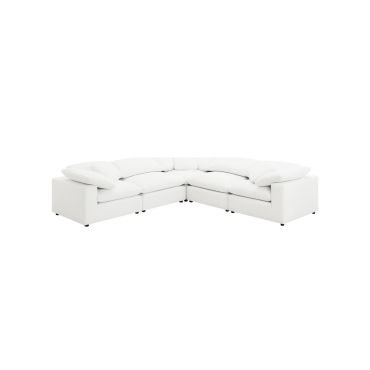 Quenti Ivory Boucle Modular Sectional