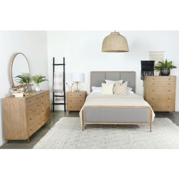 Ridge Sand Wash Finish Bedroom Collection