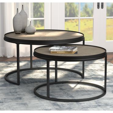 Rodrigo 2-Piece Round Nesting Tables