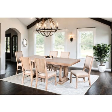 Salida 7-Piece Formal Dining Table Set