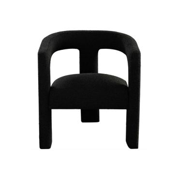 Scout Black Boucle Dining Chair