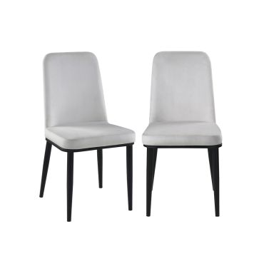 Stanford Beige Velvet Dining Chairs