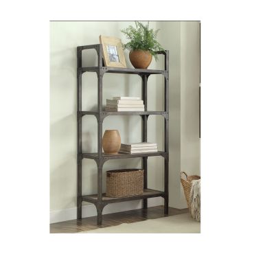 Stevens Bookcase Industrial Style
