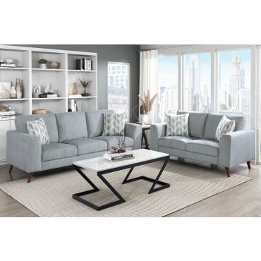 Strozza Casual Sofa And Loveseat