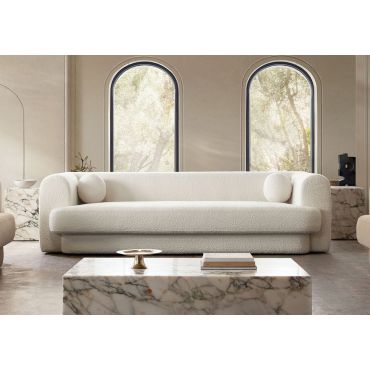 Studio Ivory Boucle Oversized Sofa