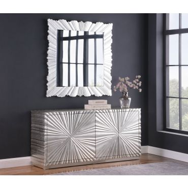 Sunshine Silver Finish Sideboard