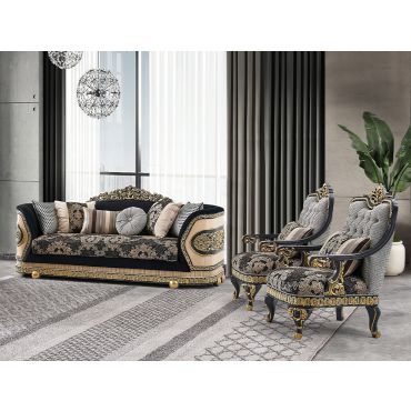 Tarun Luxury Victorian Style Sofa Set