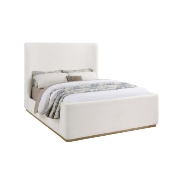 Torrey Cream Boucle Bed