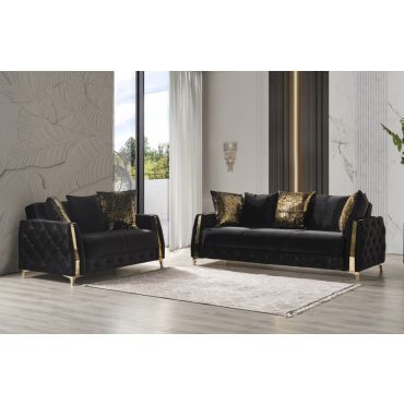 Tucker Black Sofa Bed Collection