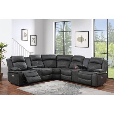 Valdo Power Recliner Sectional