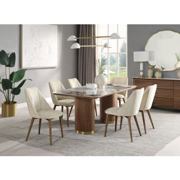 Valor Ceramic Top Dining Table Set