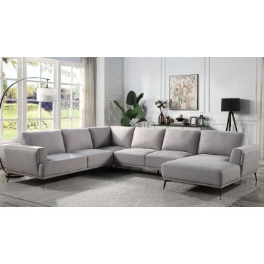 Vargas U-Shape Sectional With Deep Seats