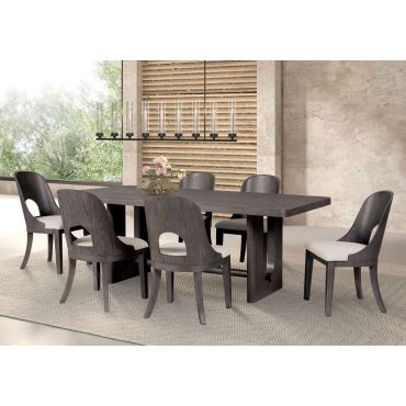 Velen Modern Dining Table Set 7-Pieces