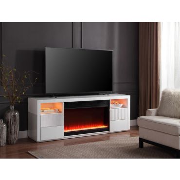 Walden TV Stand With Fireplace