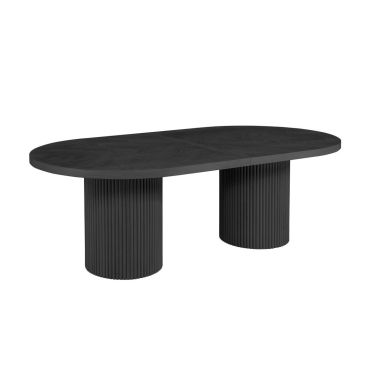 Wenona Black Oversized Dining Table