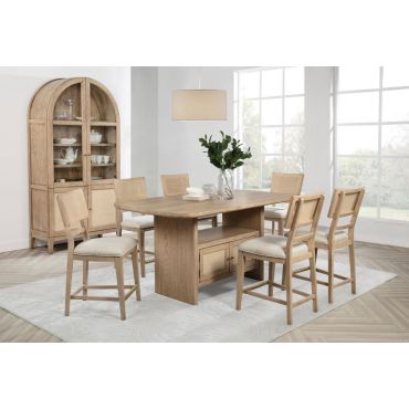 Wieland 7-Piece Counter Height Table Set