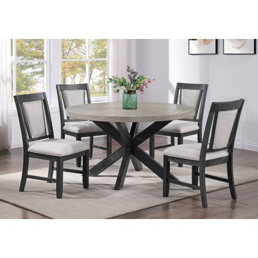 Belin Round Dining Table Set