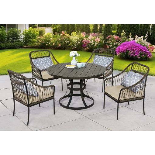 Festival 5-Piece Outdoor Dining Table Set