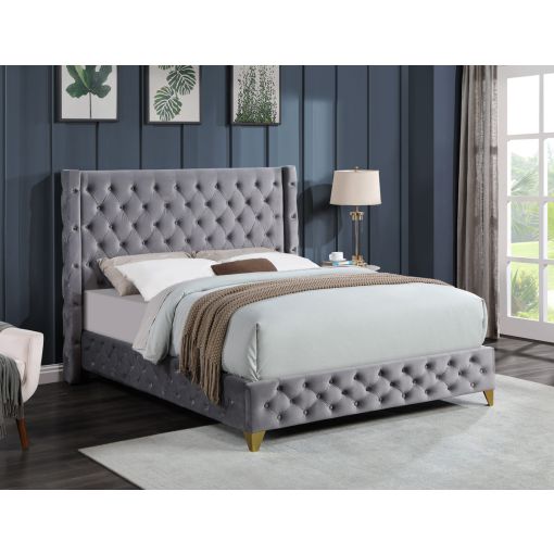 Fabric Beds - Melrose Discount Furniture Store