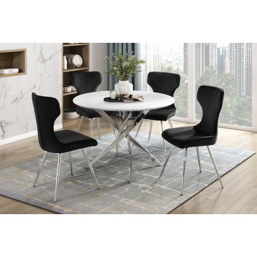 Kamela Round Top Dining Table Set