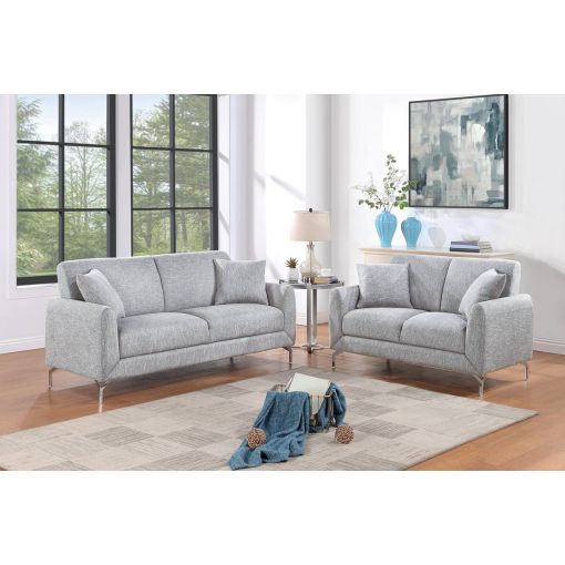 Kasem 2-Piece Modern Sofa Set