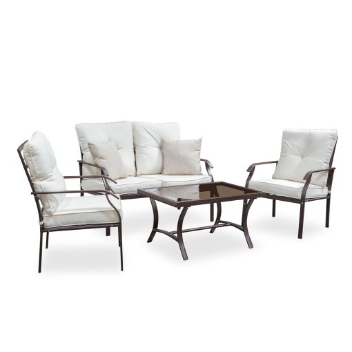 Lexy Outdoor 4-Piece Sofa Set