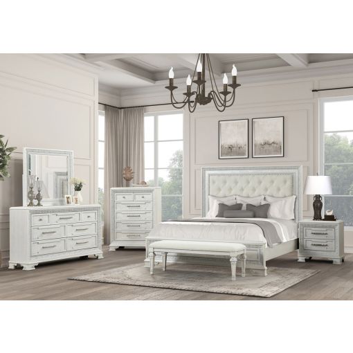 Maddison Traditional Style Bedroom Set