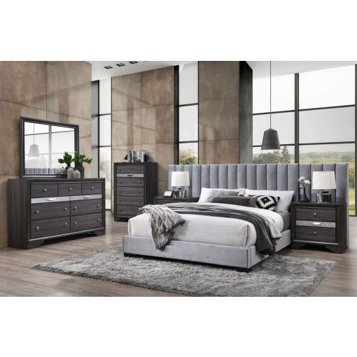 Fabric Beds - Melrose Discount Furniture Store