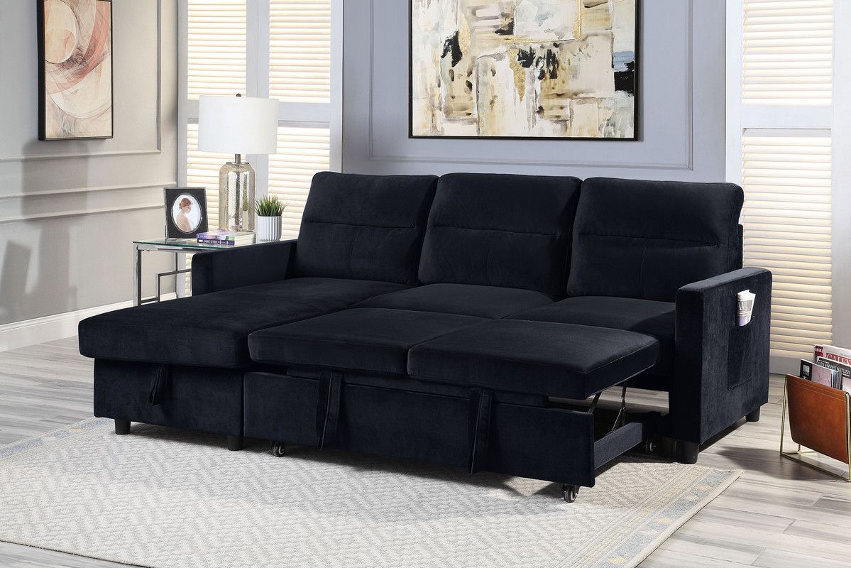 Sylvia Sectional Sleeper With Storage