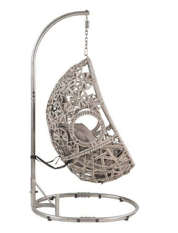 Abeer Outdoor Patio Swing Chair Side