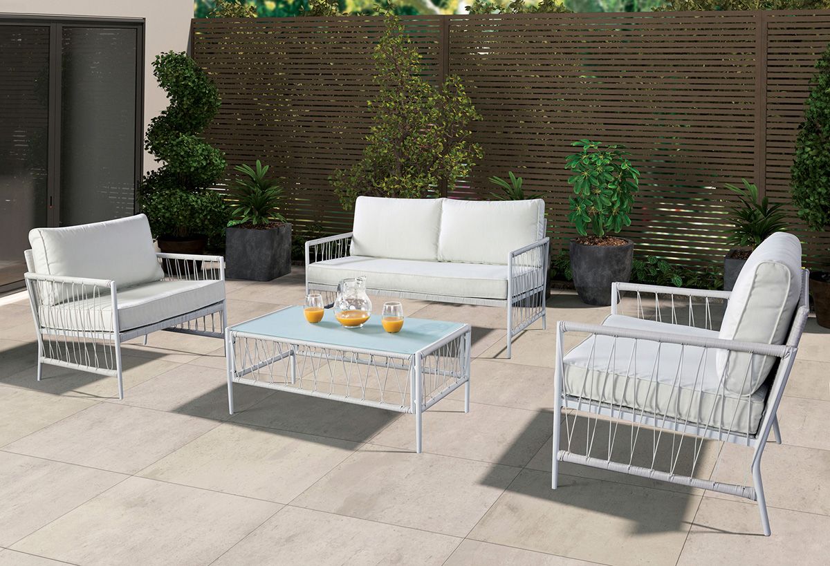 Ackerson 4-Piece Outdoor Sofa Set