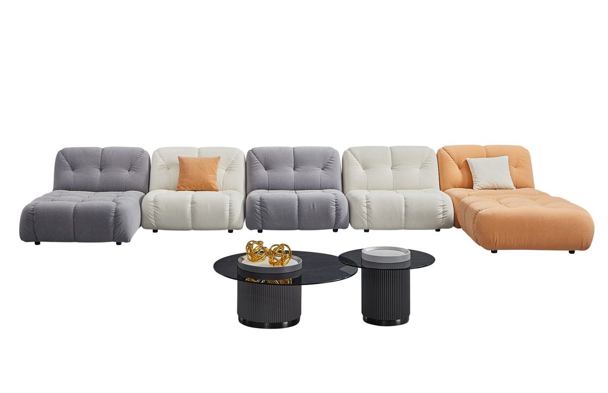 Cathedral Multi Color Modular Sectional