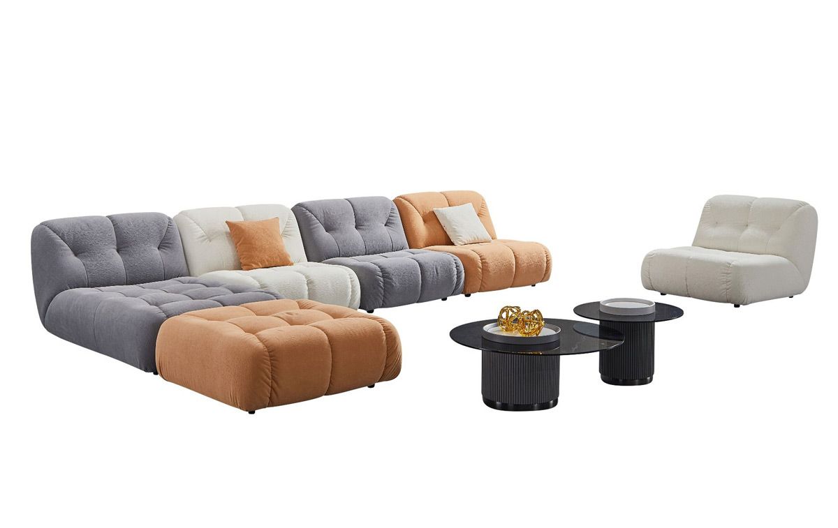 Cathedral Multi Color Modular Sectional