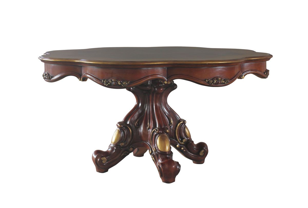 Alexandra Traditional Round Dining Table