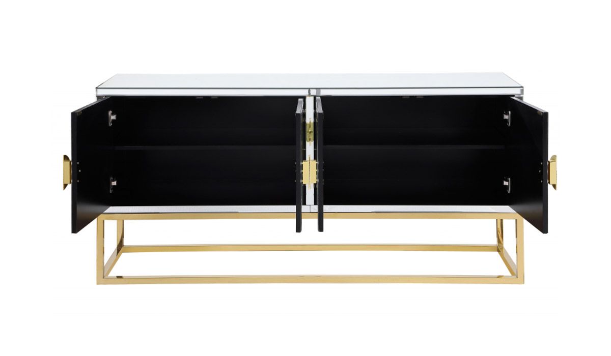 Alimos Mirrored Sideboard Storage