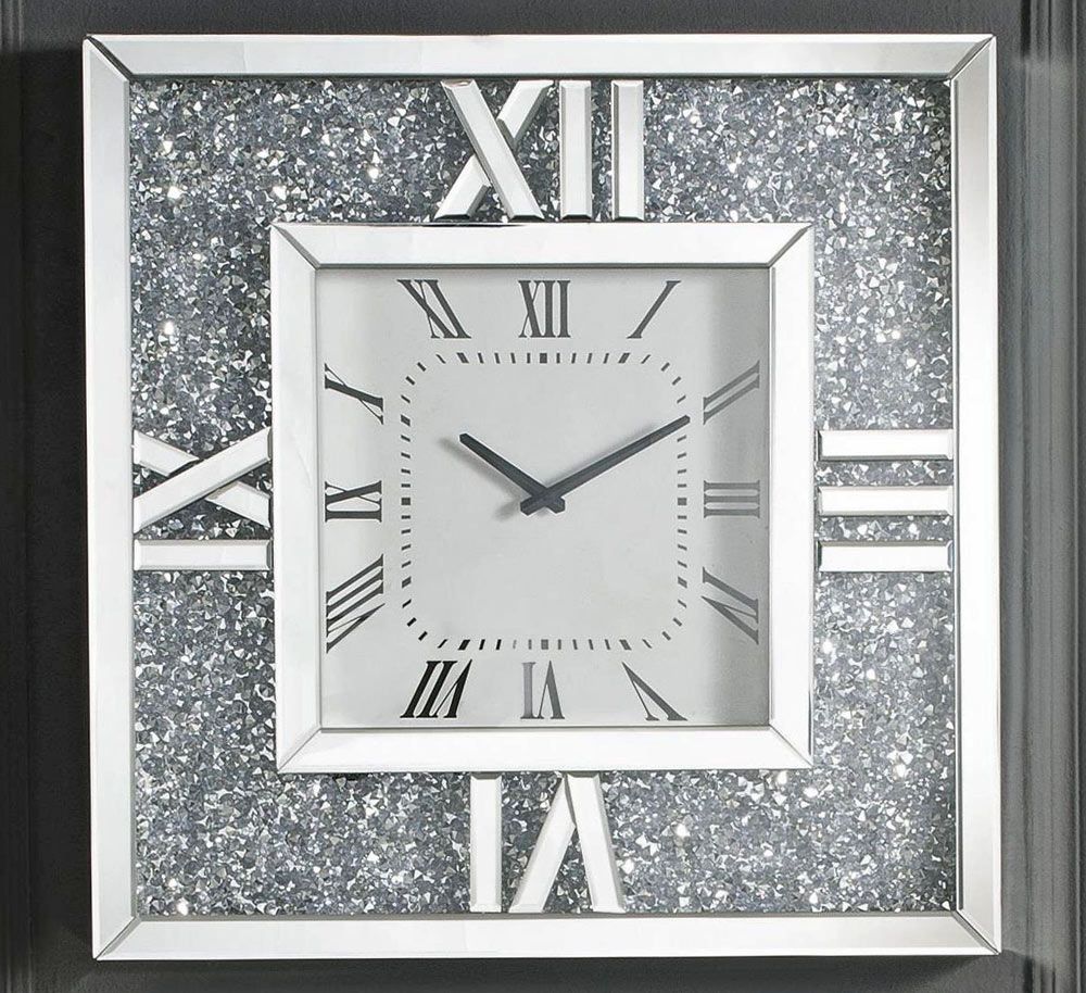 Allan Mirrored Wall Clock