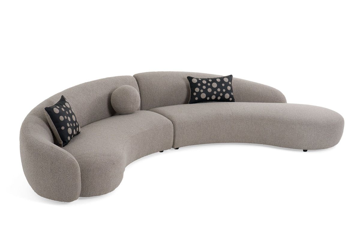 Allis Curved Sectional Sofa