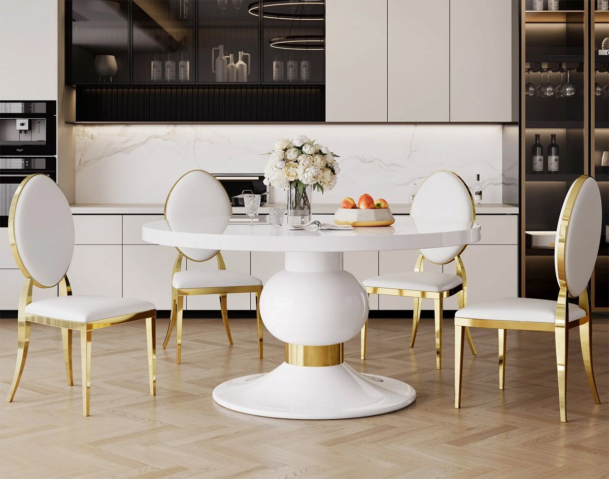 Aminta Round Dining Table